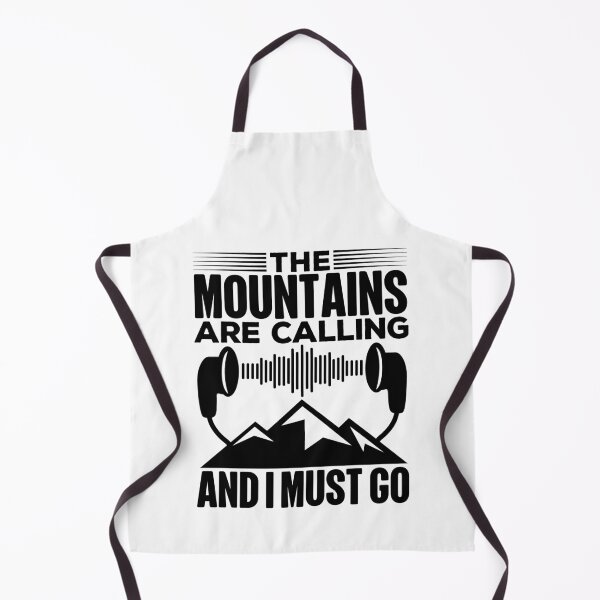 Item preview, Mountains Are Calling And I Must Go | Love Outdoors designed and sold by GravitiTees.