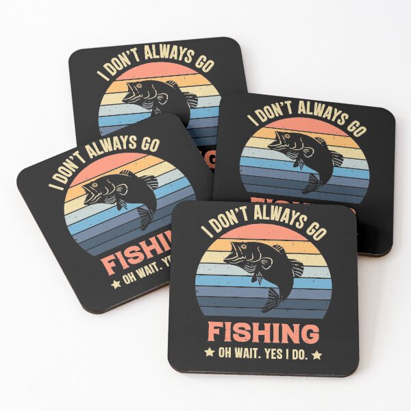 Item preview, I Don't Always Go Fishing Oh Wait Yes I Do Retro Vintage designed and sold by RedQuality.