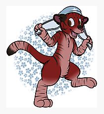 hat cat Photographic Print