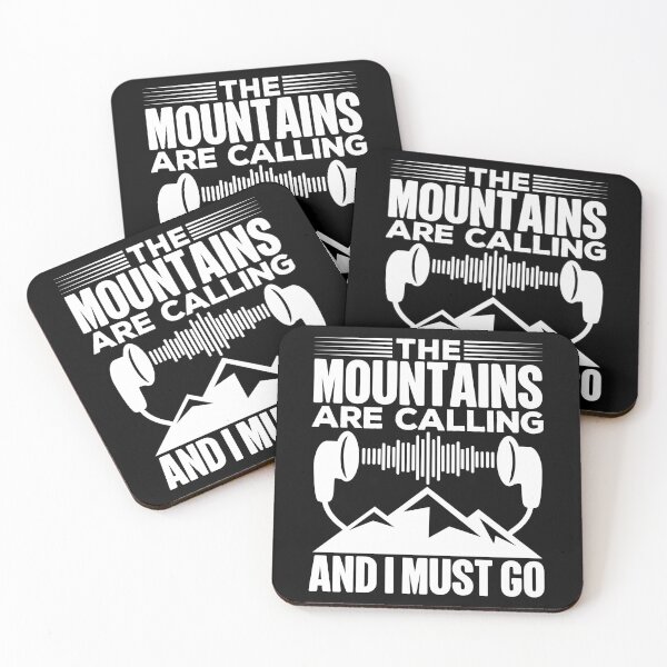 Item preview, Mountains Are Calling And I Must Go | Love Mountain Climbing designed and sold by GravitiTees.