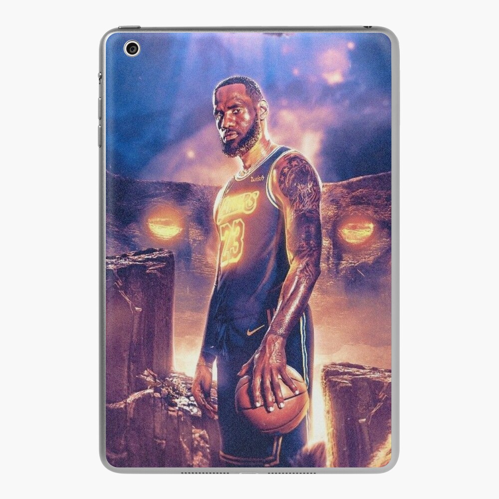 Illustration Wallpaper LeBron Photographic Print for Sale by kartinah09