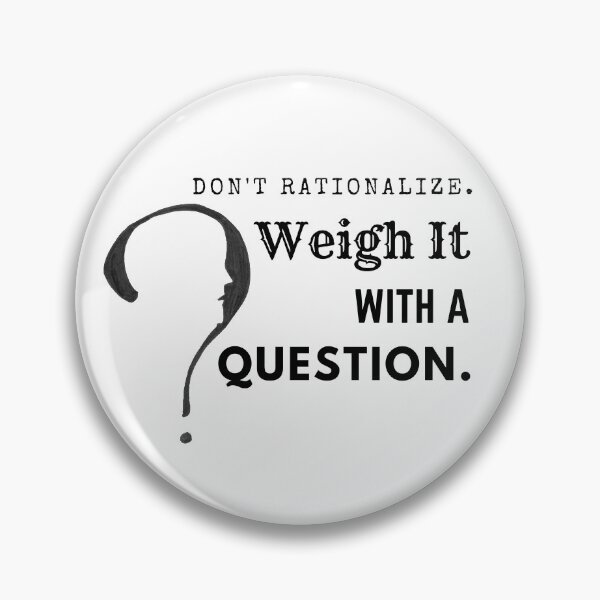 Item preview, Weigh it with a Question designed and sold by CustomDoodles.