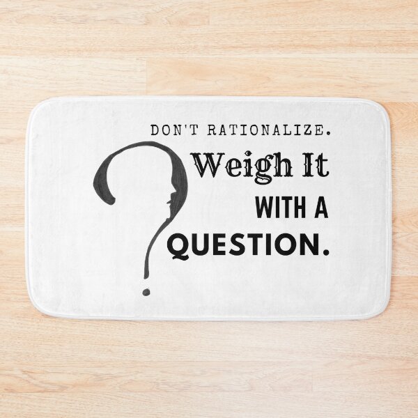 Item preview, Weigh it with a Question designed and sold by CustomDoodles.