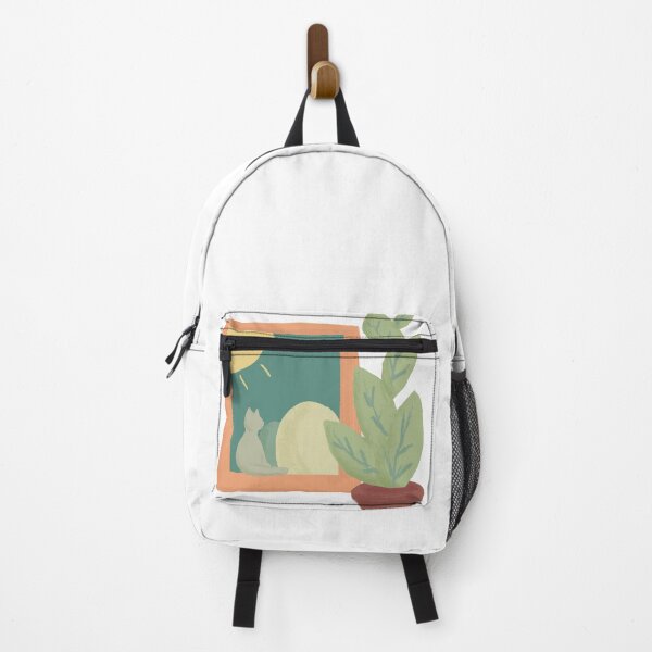 Item preview, Cute cat plant illustration designed and sold by Little-Art-Life.