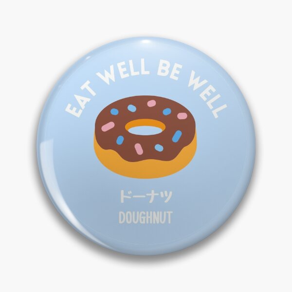 Item preview, Pastel Blue Doughnut Japanese Cafe Food Sweet Snack  designed and sold by zion-11.