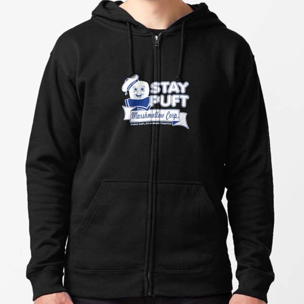 Stay Puft Marshmallow Man Zipped Hoodie
