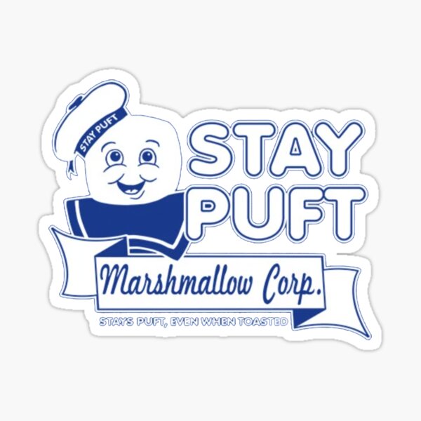 "Stay Puft Marshmallow Man" Sticker for Sale by kdpearce1 Redbubble