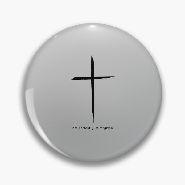 Item preview, Not perfect, just forgiven, Cross designed and sold by MelanieMerches.