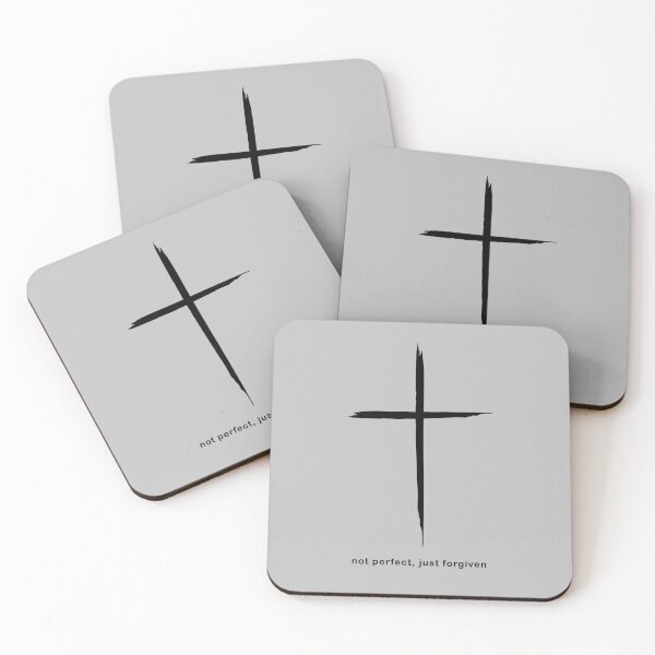 Item preview, Not perfect, just forgiven, Cross designed and sold by MelanieMerches.