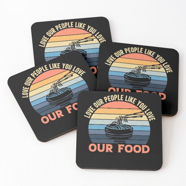 Item preview, Love Our People Like You Love Our Food Stop Asian Hate designed and sold by RedQuality.
