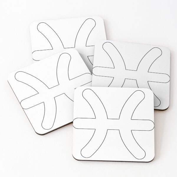 Item preview, Plain Pisces Stencil designed and sold by StencilGifts.