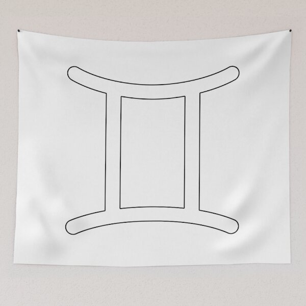 Item preview, Plain Gemini Stencil designed and sold by StencilGifts.