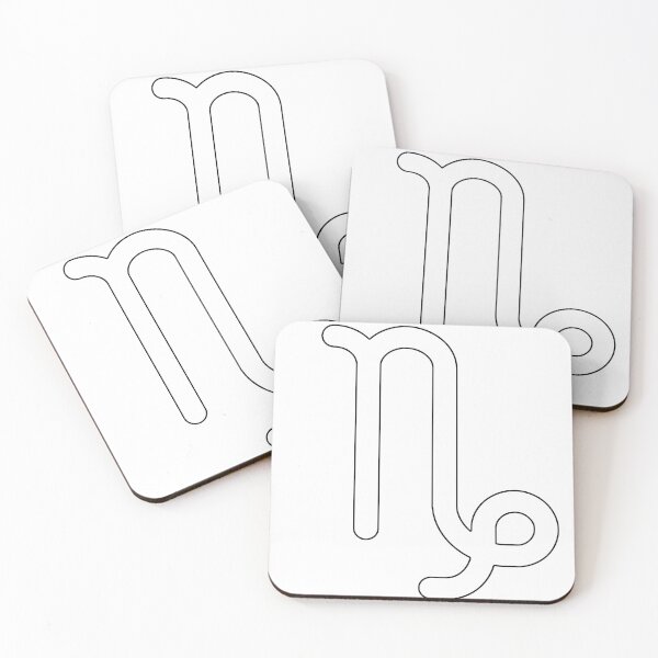 Item preview, Plain Capricorn Stencil designed and sold by StencilGifts.