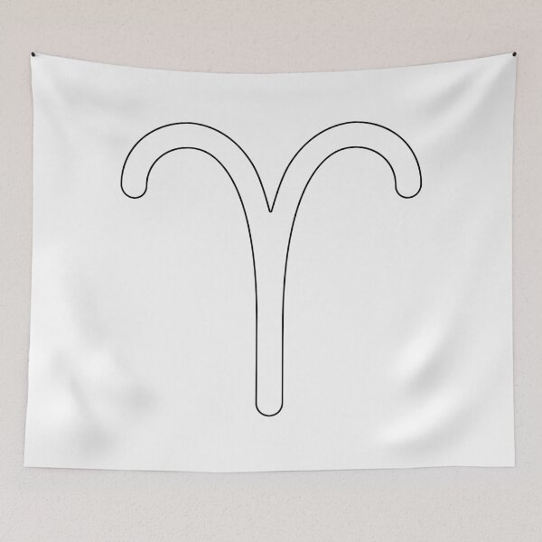 Item preview, Plain Aries Stencil designed and sold by StencilGifts.