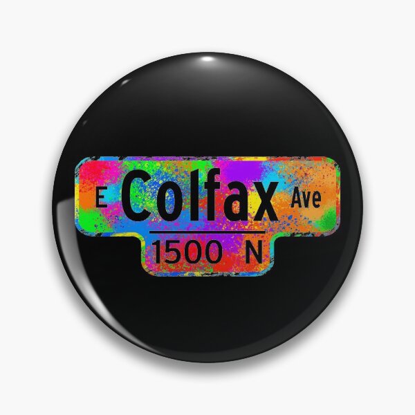 Item preview, East Colfax Street Sign Color designed and sold by RonTo.
