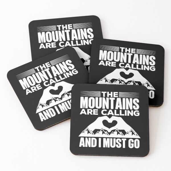 Item preview, Mountains Are Calling And I Must Go | Love Nature Hikes designed and sold by GravitiTees.