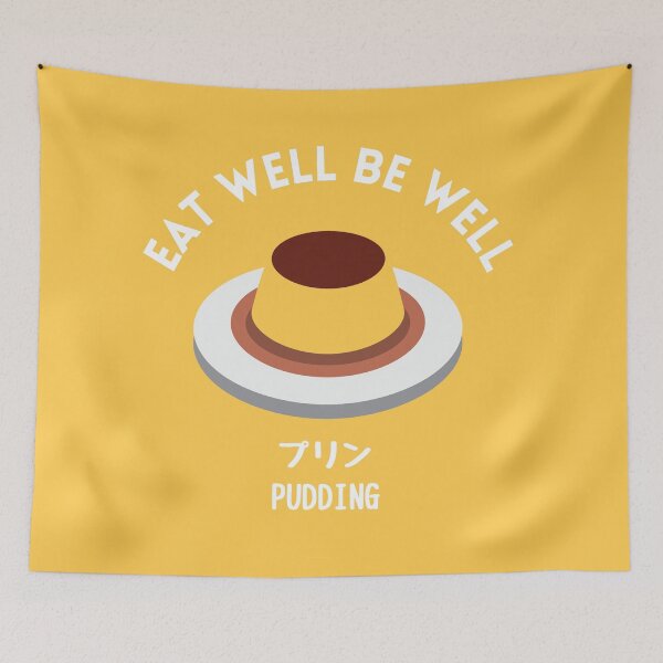 Item preview, Yellow Pudding Japanese Cafe Food Sweet Snack Dessert designed and sold by zion-11.