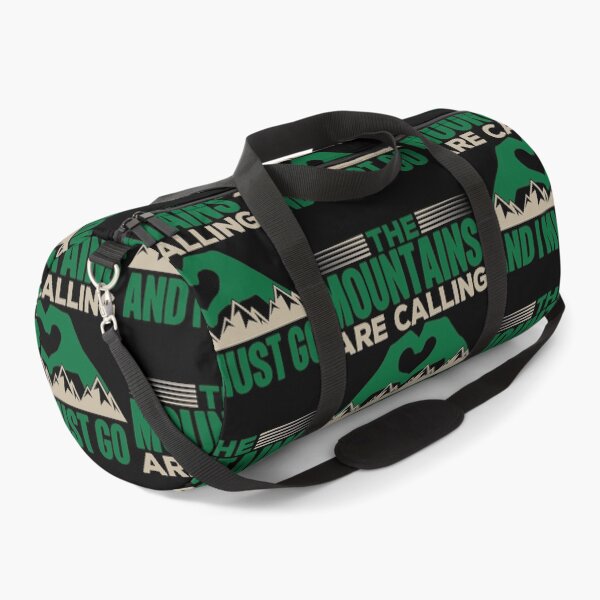 Item preview, Mountains Are Calling And I Must Go | Love Hiking And Camping designed and sold by GravitiTees.