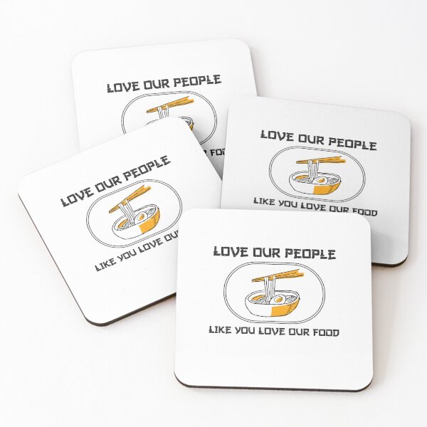 Item preview, Love Our People Like You Love Our Food Stop Asian Hate designed and sold by RedQuality.