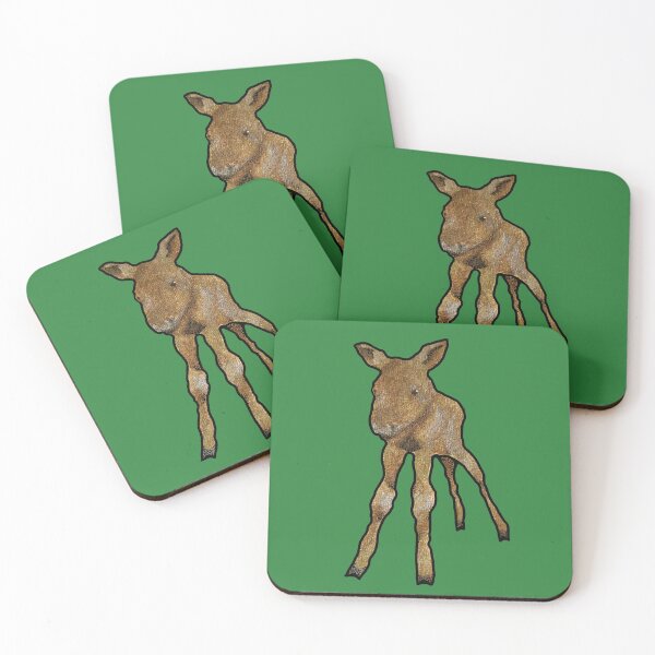 Item preview, Baby Moose Friend designed and sold by Angrysheepie.