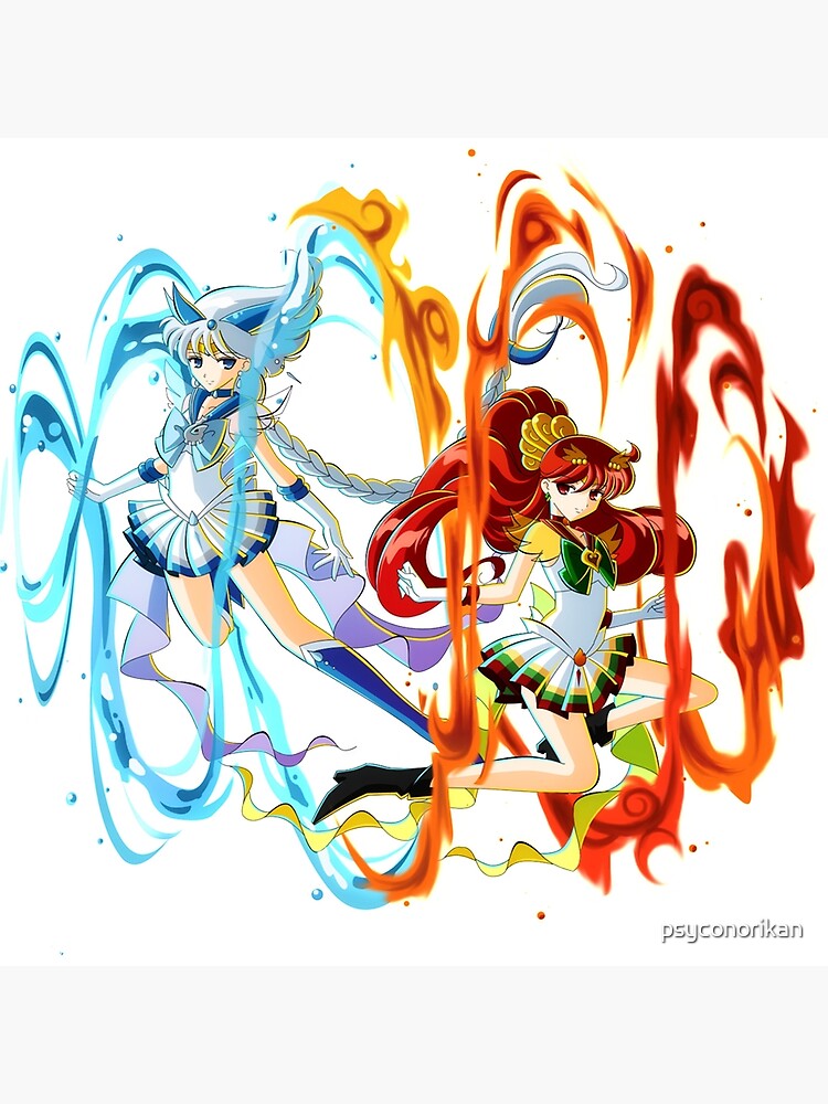 Sailor Lugia and Ho-oh Tote Bag