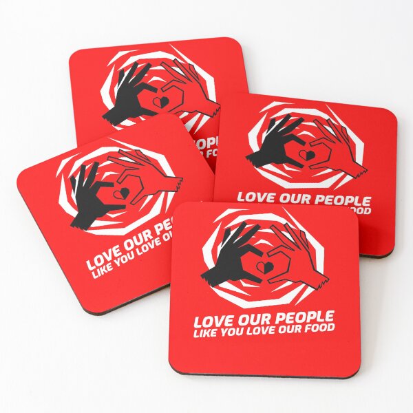 Item preview, Love Our People Like You Love Our Food Stop Asian Hate designed and sold by RedQuality.