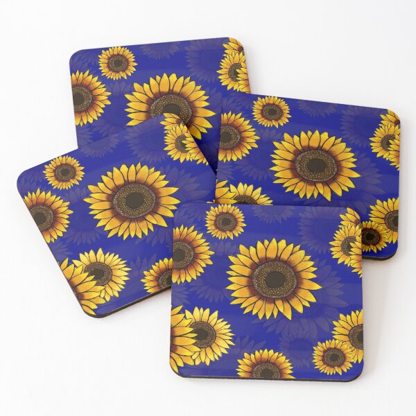 Item preview, Blue Sunflowers designed and sold by Bestagon.
