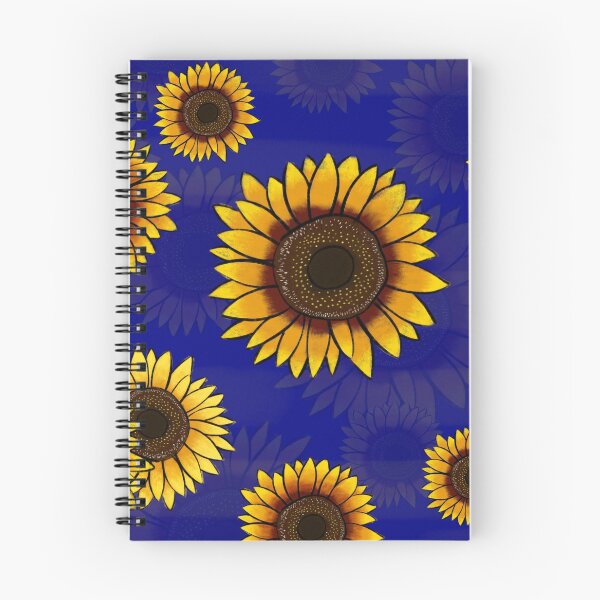 Item preview, Blue Sunflowers designed and sold by Bestagon.