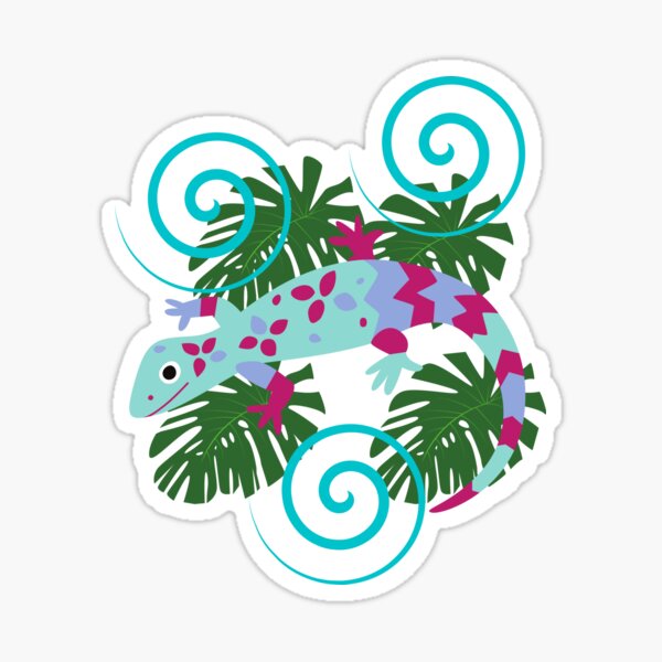 Item preview, Summer Breeze Gecko / Geico designed and sold by TIPJ.