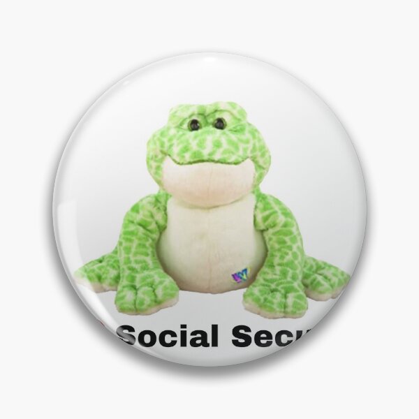Item preview, I heart social security webkinz frog designed and sold by dyslsexyia.