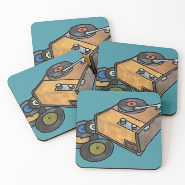 Item preview, Record Player Friend designed and sold by Angrysheepie.