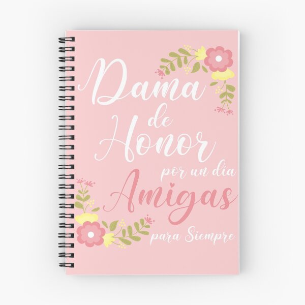 Item preview, Dama de Honor por un dia Amigas para Siempre (Disponible tambien con tipografia en negro) designed and sold by InkItStudio.