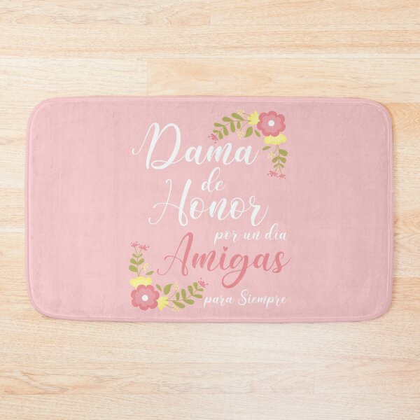 Item preview, Dama de Honor por un dia Amigas para Siempre (Disponible tambien con tipografia en negro) designed and sold by InkItStudio.