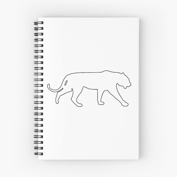 Item preview, Plain Tiger Stencil designed and sold by StencilGifts.