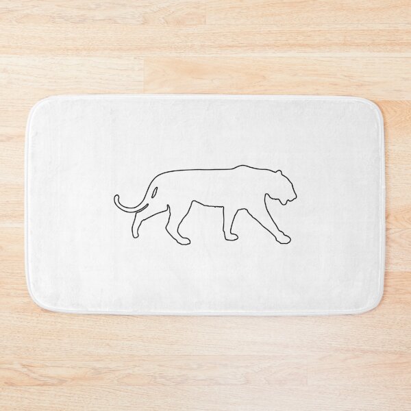 Item preview, Plain Tiger Stencil designed and sold by StencilGifts.