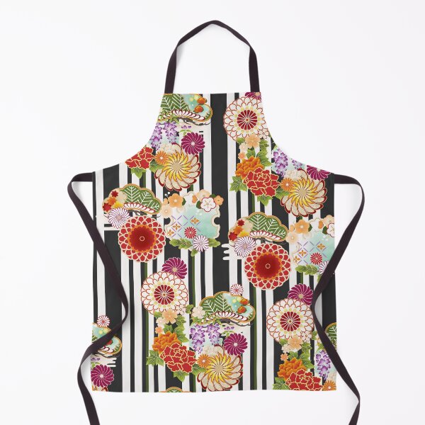 Item preview, Fall Kimono - a stunning inspired kimono design print wonderful for dresses and shirts to add Japanese flair to your wardrobe designed and sold by SamInJapan.