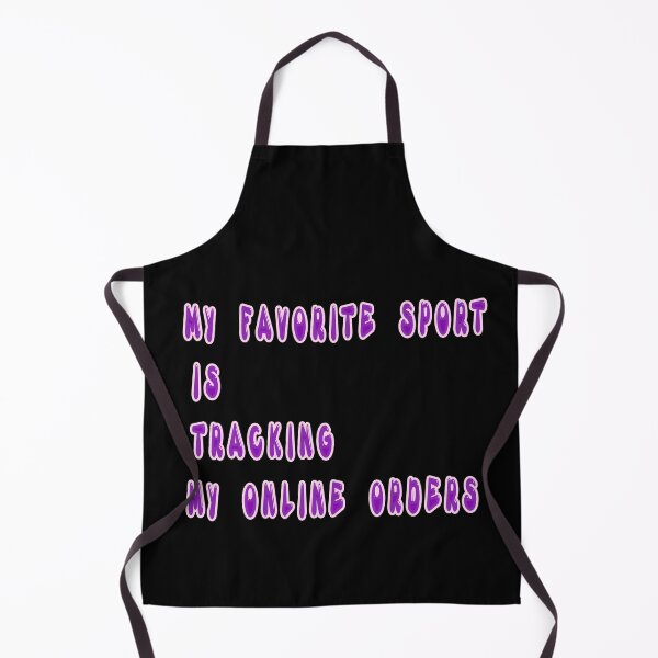 Item preview, My Favorite Sport Is Tracking My Online Orders designed and sold by Viktor Kabbach.