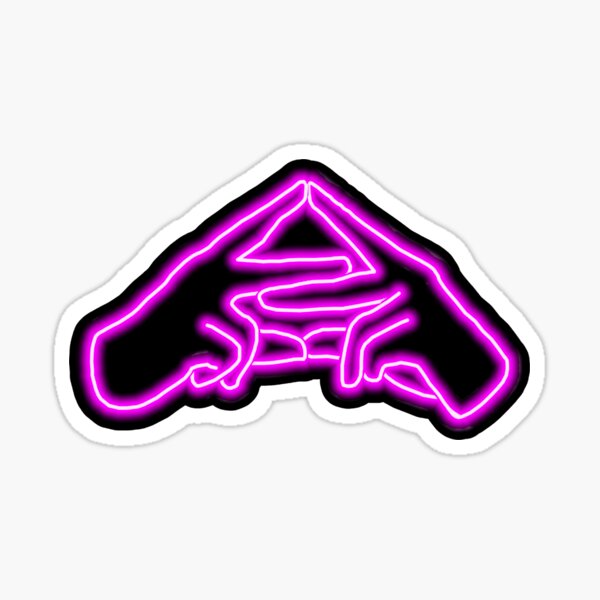 Item preview, neon alpha gam hands designed and sold by acetaryst.