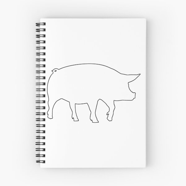 Item preview, Plain Pig Stencil designed and sold by StencilGifts.