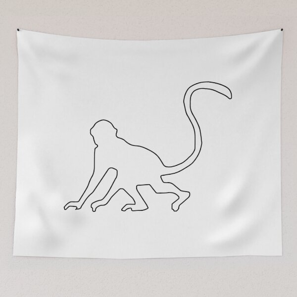 Item preview, Plain Monkey Stencil designed and sold by StencilGifts.