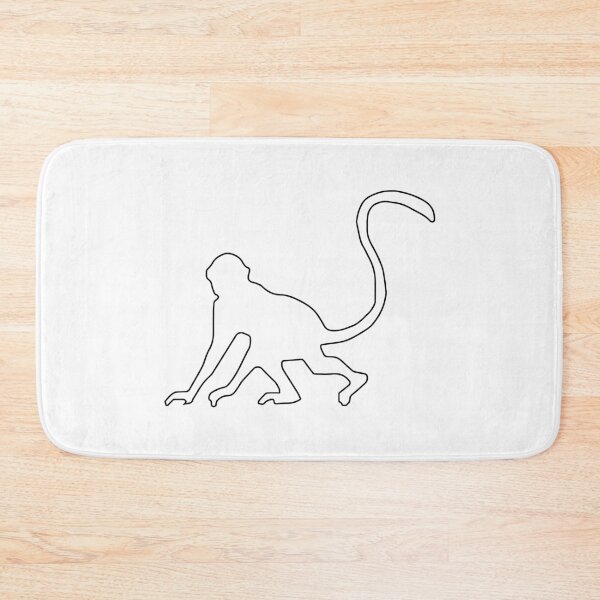 Item preview, Plain Monkey Stencil designed and sold by StencilGifts.