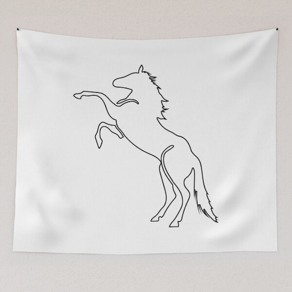Item preview, Plain Horse Stencil designed and sold by StencilGifts.