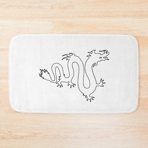Item preview, Plain Dragon Stencil designed and sold by StencilGifts.