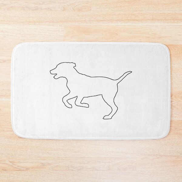 Item preview, Plain Dog Stencil designed and sold by StencilGifts.