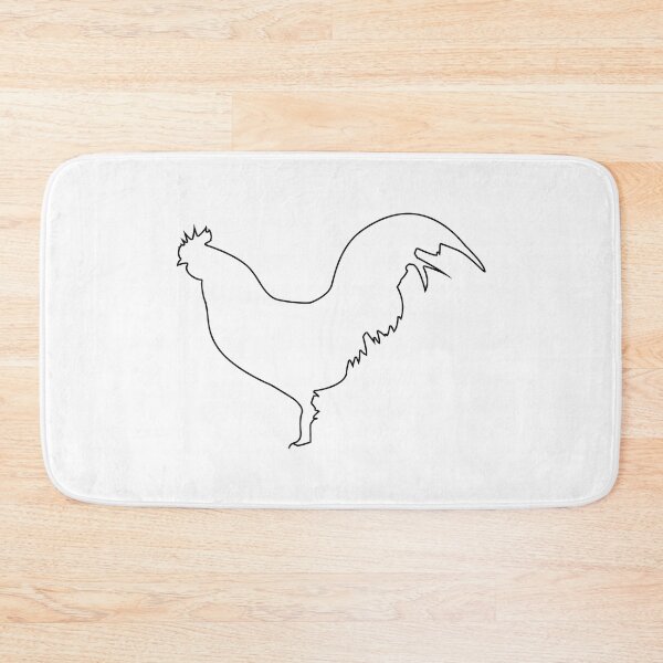 Item preview, Plain Rooster Stencil designed and sold by StencilGifts.