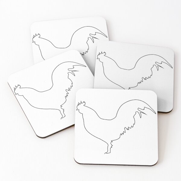 Item preview, Plain Rooster Stencil designed and sold by StencilGifts.