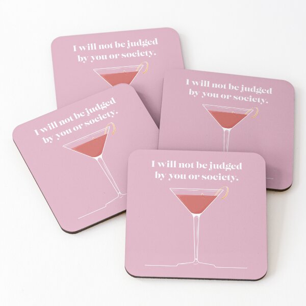 Item preview, "I Will Not Be Judged By You Or Society" (Pink Version) designed and sold by E. Claire.