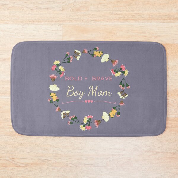 Item preview,  BOY MUM BOLD + BRAVE | mum life  designed and sold by Le Plus Three.