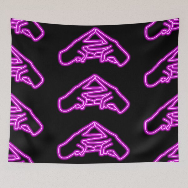 Item preview, neon alpha gam hands designed and sold by acetaryst.