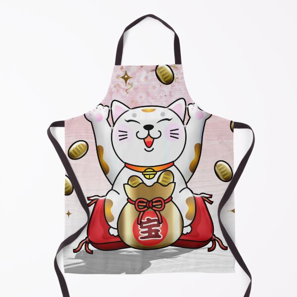 Item preview, Cute kawaii anime calico maneki neko designed and sold by Japanculture.